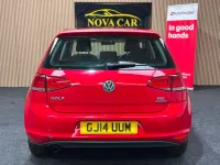 Used VW Golf VII S 105 HP (77 kW) 2014 Red Hatchback