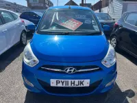 Used Hyundai i10 Active 86 HP (63 kW) 2011 Blue Hatchback