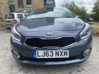 Used Kia Ceed 128 HP (94 kW) 2013 Blue Hatchback
