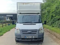 Used Ford Transit 125 HP (91 kW) 2013 White Cabriolet