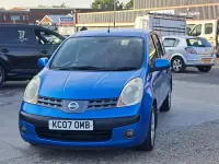 Used Nissan Note 2007 Blue Hatchback