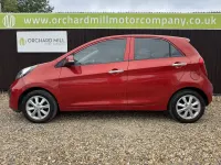 Used Kia Picanto 68 HP (50 kW) 2011 Red Hatchback