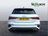 Used Audi A3 S-Line 150 HP (110 kW) 2021 White Sedan