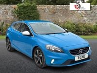 Used Volvo V40 R-Design 115 HP (84 kW) 2014 Blue Hatchback