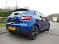 Used Renault Clio Dynamique 120 HP (88 kW) 2018 Blue Hatchback