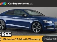 Used Audi A5 Black Edition 150 HP (110 kW) 2019 Blue Coupe