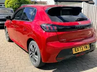 Used Peugeot 208 Allure+ 100 HP (73 kW) 2024 Red Hatchback