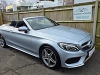 Used Mercedes C250 AMG Line Premium Plus 204 HP (150 kW) 2017 Silver Cabriolet