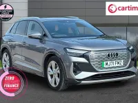 Used Audi Q4 e-tron S-Line 150 kW (204 HP) 2021 Grey SUV