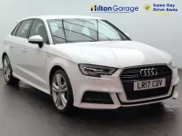 Used Audi A3 Sportback S-Line 150 HP (110 kW) 2017 White Hatchback