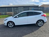 Used Ford Focus Zetec 2015 White Hatchback