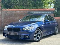 Used BMW 520 M Sport 188 HP (138 kW) 2016 Blue Sedan
