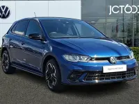 Used VW Polo R-line 95 HP (69 kW) 2025 Blue Hatchback