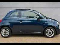 Used Fiat 500 Lounge 69 HP (50 kW) 2017 Blue Hatchback