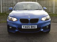 Usado BMW 218 M Sport 136 CV (100 kW) 2015 Azul Coupe