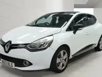Used Renault Clio Dynamique 90 HP (66 kW) 2013 White Hatchback