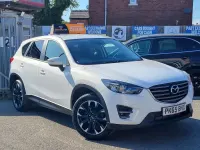 Second-hand Mazda CX-5 Inclusive 175 CP (128 kW) 2015 Alb SUV