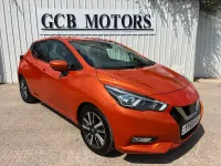 Used Nissan Micra Tekna 2020 Orange Hatchback