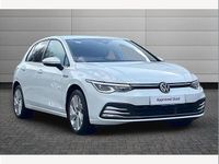 Used VW Golf VIII Style 130 HP (95 kW) 2021 White Hatchback