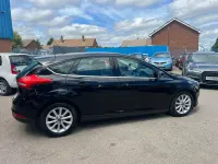 Used Ford Focus Titanium 100 HP (73 kW) 2017 Black Hatchback