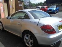 Used Mercedes SLK200 2008 Silver Cabriolet