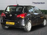 Used Vauxhall Corsa 90 HP (66 kW) 2018 Mineral black Hatchback