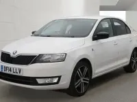 Used Skoda Rapid Sport 2014 White Hatchback