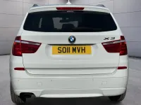 Begagnad BMW X3 Sport Line 184 HK (135 kW) 2011 Vit SUV