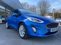 Used Ford Fiesta Titanium 2019 Blue Hatchback