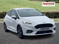 Used Ford Fiesta ST-Line X 100 HP (73 kW) 2019 White Hatchback