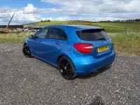 Used Mercedes A200 134 HP (98 kW) 2015 Blue Hatchback
