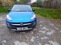Used Vauxhall Adam Rocks 2016 Blue Hatchback