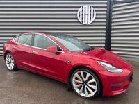 Usado Tesla Model 3 Performance 461 kW (627 CV) 2019 Rojo Berlina