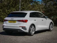 Used Audi A3 Sportback S-Line 2021 White Hatchback
