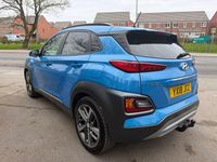 Used Hyundai Kona Premium 177 HP (130 kW) 2018 Blue SUV