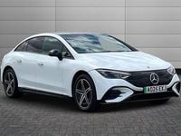 Used Mercedes EQE350 AMG line 214 kW (292 HP) 2025 Opalite white bright Sedan
