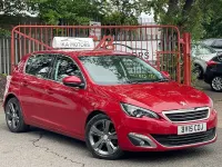 Used Peugeot 308 Allure 115 HP (84 kW) 2015 Red Hatchback
