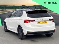 Used Skoda Fabia Colour Edition 70 HP (51 kW) 2022 Candy white black magic pearl effect Hatchback