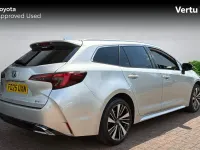 Used Toyota Corolla Design 140 HP (102 kW) 2025 Sterling silver (premium paint) Estate