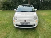 Used Fiat 500 Sport 2008 White Hatchback