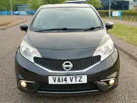 Used Nissan Note S 90 HP (66 kW) 2014 Black Hatchback