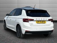 New Skoda Fabia Design Edition 70 HP (51 kW) 2025 Candy white black magic pearl effect Hatchback