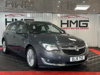 Used Vauxhall Insignia Design Edition 163 HP (119 kW) 2015 Grey Estate