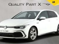 Used VW Golf VII R-line 150 HP (110 kW) 2020 White Hatchback