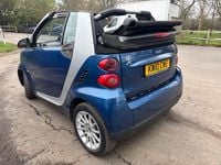 Used Smart ForTwo Cabrio Passion 2010 Blue Cabriolet