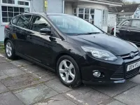 Used Ford Focus Zetec 2014 Black Hatchback