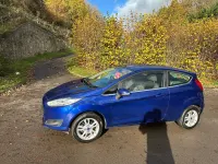 Used Ford Fiesta Zetec 82 HP (60 kW) 2016 Blue Hatchback