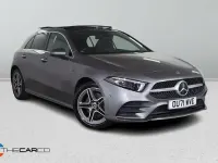 Used Mercedes A250 AMG line 218 HP (160 kW) 2021 Grey Hatchback