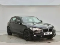 Used BMW 118 Sport Line 2019 Black Hatchback