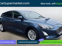 Used Ford Focus Titanium 120 HP (88 kW) 2020 Blue Hatchback